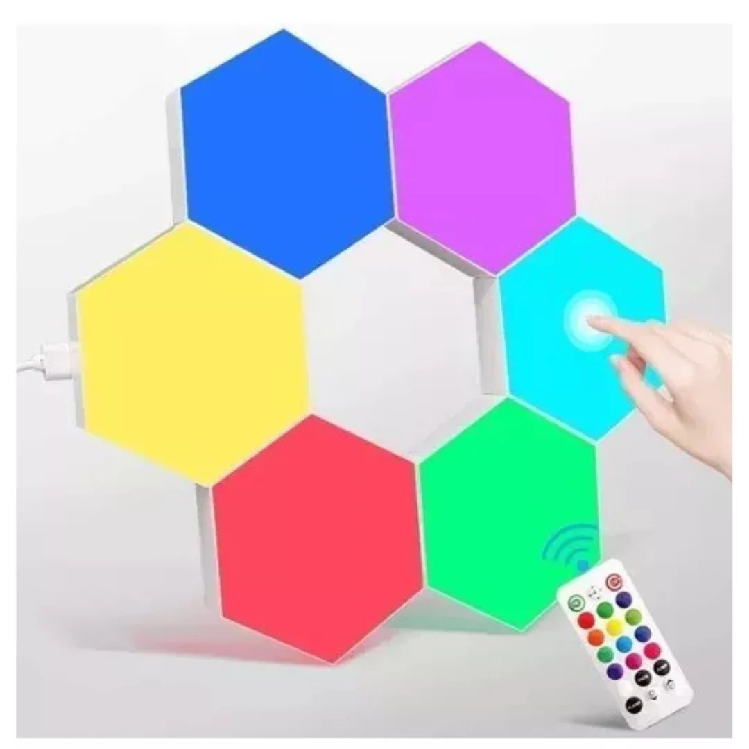 Luces Hexagonales LED - 17 colores