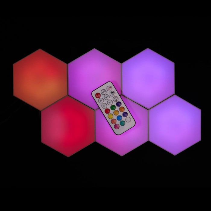 Luces Hexagonales LED - 17 colores