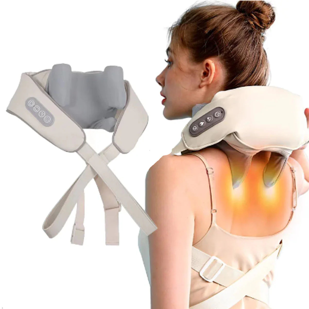 Masajeador Eléctrico de Cuello y Espalda