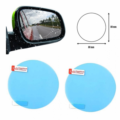 1 Par Películas para Espejos de Auto