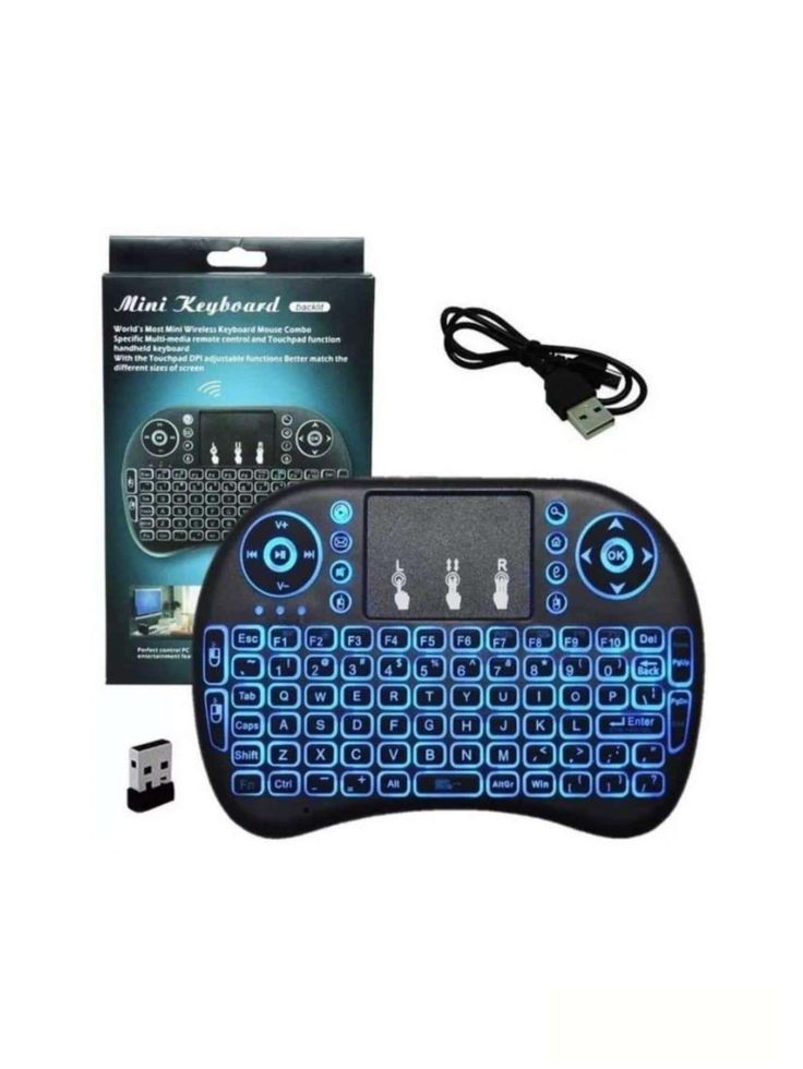 Mini Teclado Inalámbrico TV/PC